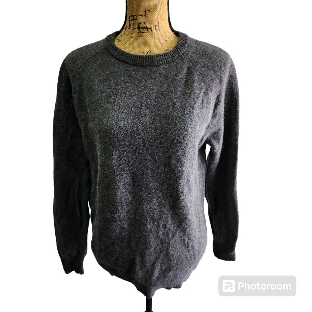 Goodthreads Crew Neck Sweater Mens SZ XL Tall Lambswool Casual Utility Winter